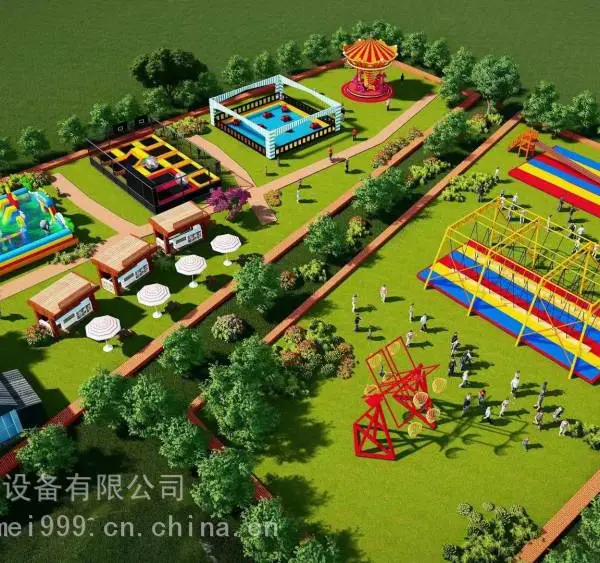云南曲靖 户外亲子乐园 无动力乐园厂家