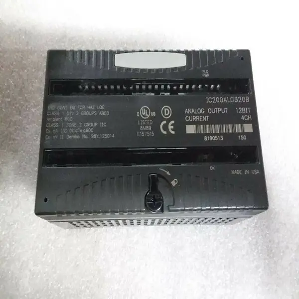 供应GE（通用电气）IC200TBM005输入输出模块 卡件 CPU