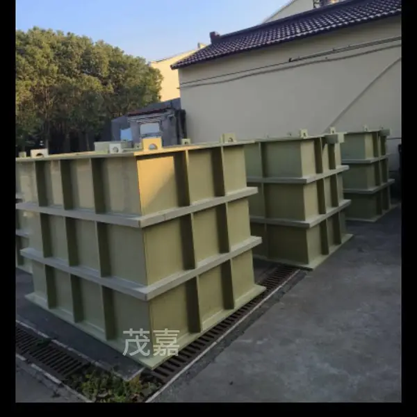 上海PPH酸洗槽子 过滤箱 盐水箱 PP浸泡槽 厚度规格颜色均可定制 茂嘉