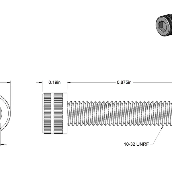Mcmaster-carr92200A346不锈钢内六角螺钉