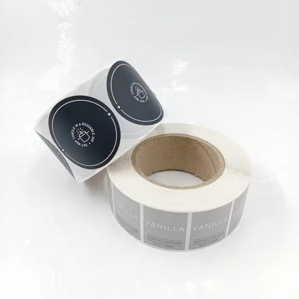 彩色抗摩擦铜版纸不干胶 防水撕不烂商标贴纸 烫金食品标贴