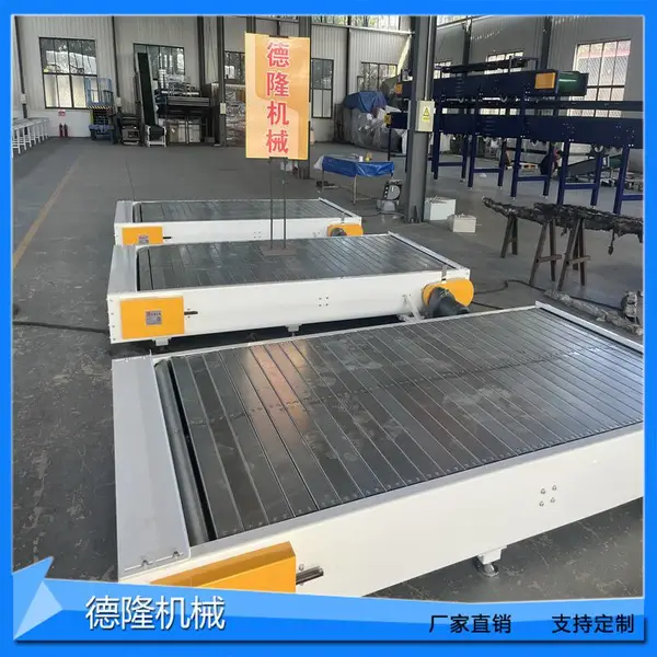 汽车组装扣板式传送机健身器材镀锌链板输送线重型设备板链输送机