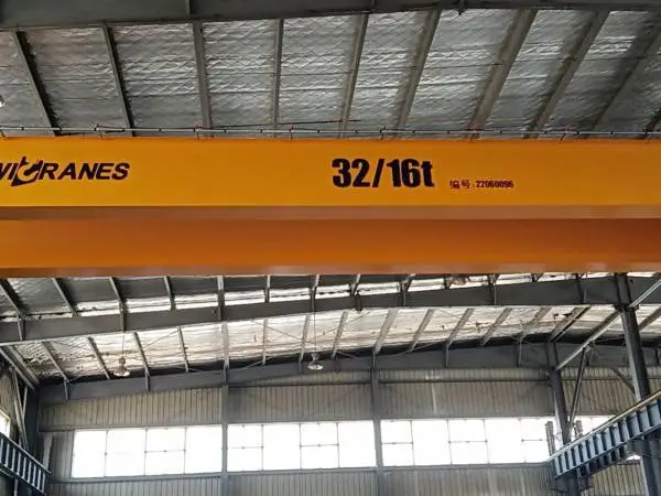 恺文起重机厂5吨欧式单梁起重机智能行车低净空葫芦跨度可选
