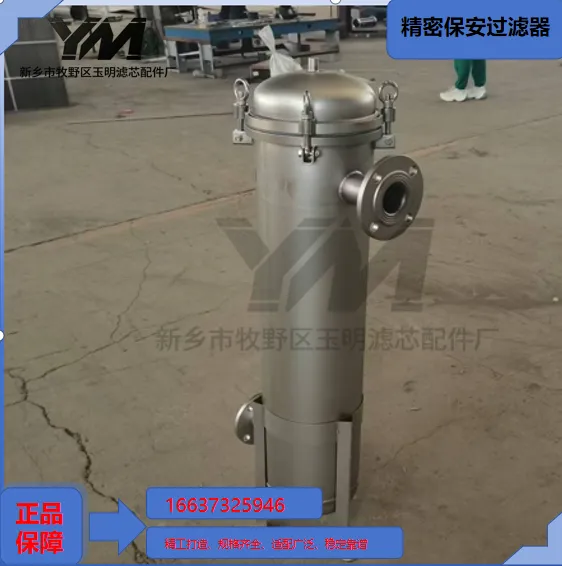 精密保安过滤器 超滤前置精密保安管道过滤器
