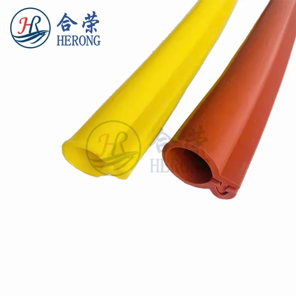 合荣电线绝缘接头卡扣 硅橡胶卡扣管***鸟害 35KV绝缘拉线护套