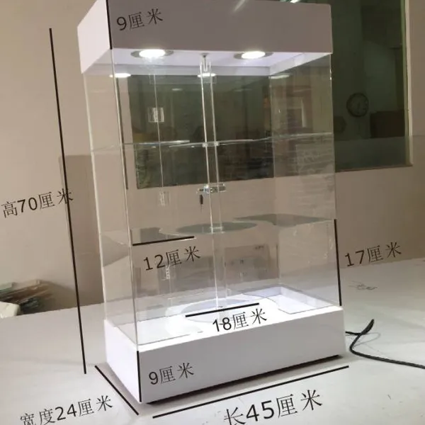 杭州亚克力展示柜/展示架加工源头厂家(美新展非标定制)