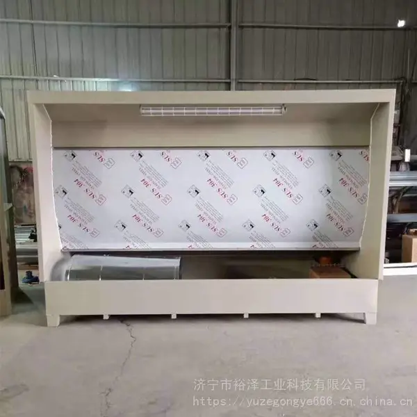 环保型水帘柜 喷漆台水循环漆雾净化设备 不锈钢油漆水帘机废气处理
