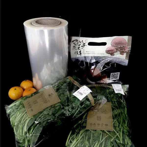 丰贝 生鲜蔬菜包装用防雾膜 食品级材质 锁鲜防结露 适配超市冷柜托盘