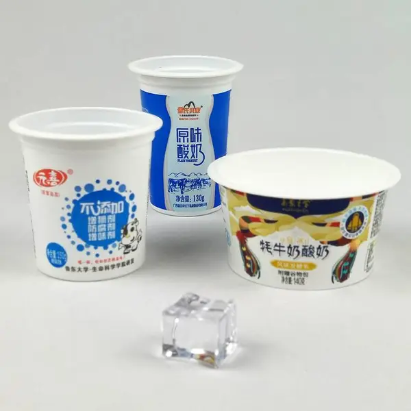 180毫升多款青海酸奶杯子 一次性耐高温耐PP酸奶杯 新疆耐低温PET酸奶包装杯食品级批量定制