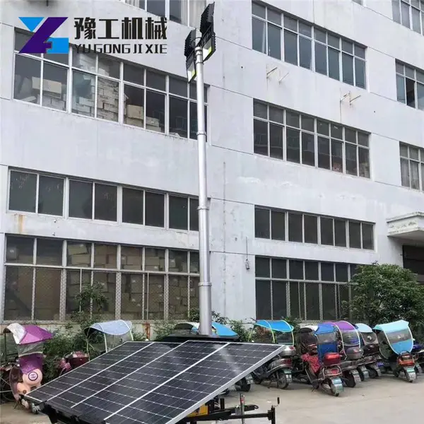 新疆阿勒泰地区柴油发电机照明车户外施工照明豫工机械欢迎您