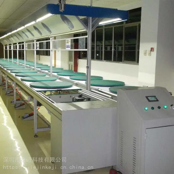 手机组装线无线耳机蓝牙音箱装配液态硅胶数据线生产组装流水线