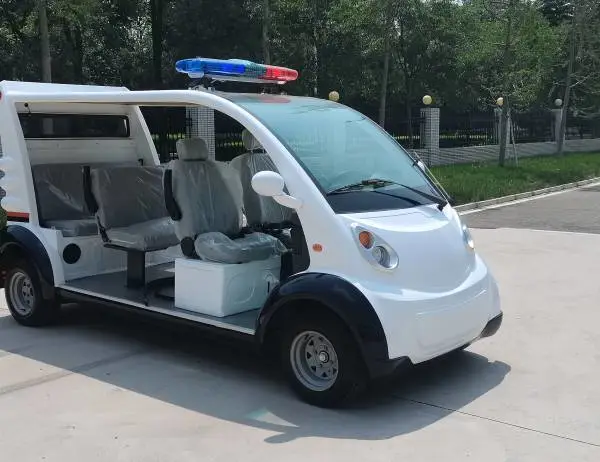 社区摆渡车5座电动街***光车