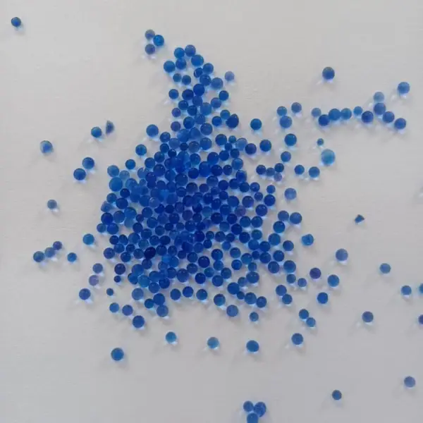 变色硅胶1-3mm 小颗粒 精密设备防潮吸湿变色指示剂 500g/瓶