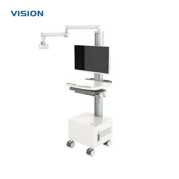 移动设备推车 VISION 23123 |带高清摄像头与显示器 支持OEM/ODM定制