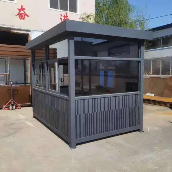 金同创岗亭 喷漆岗亭 钢结构岗亭 门卫室岗亭 长春岗亭