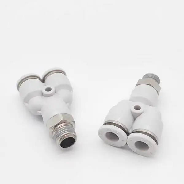 直供亚德客气管接头PY系列Y型三通 PYB6-M5工业自动化气动元件