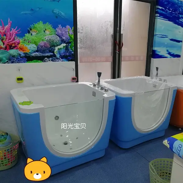 婴儿游泳桶,婴儿药浴池,儿童游泳池厂家,亚克力材质