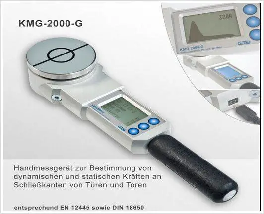 德国GTE手持式推拉力计KMG-2000-G手持式测力计