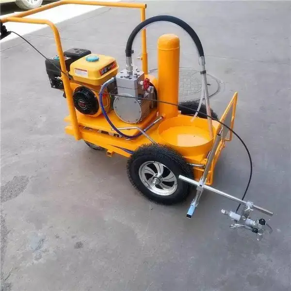 热熔划线机马路公路标线机热熔划线机一体机手推式道路划线设备