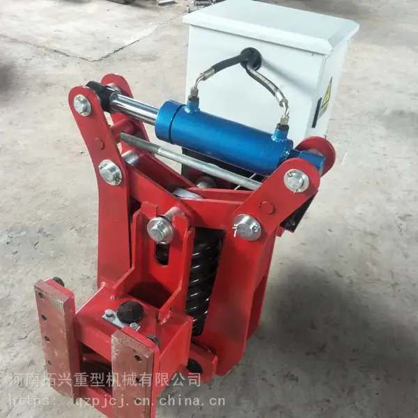 龙门吊防风驻刹夹轨器 50钢轨液压夹轨器 自动锁轨器