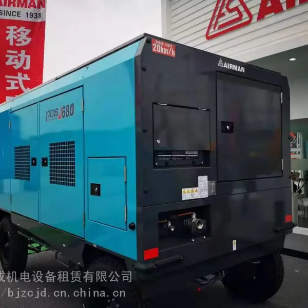 保定租赁复盛埃尔曼AIRMANPDS750螺杆空压机 型号齐全 价格合理