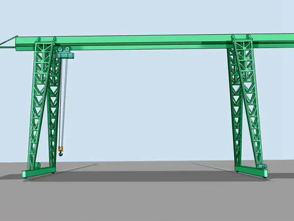 福建宁德龙门吊租赁一台120/20吨45米门机
