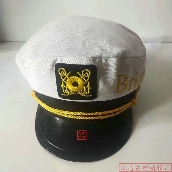 浙江金华义乌海军帽厂家船长帽水手帽子