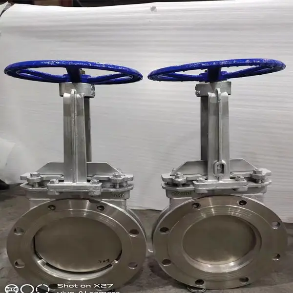 DMZ73X-10C DN1200铸钢/不锈钢带盖刀型闸阀 习水县阀门经销商