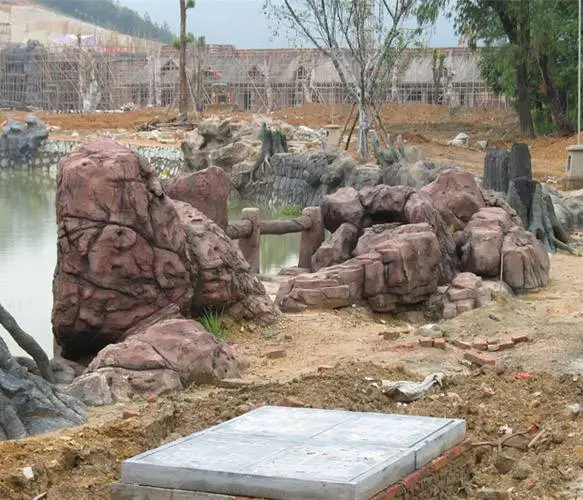 山西大同 中型公园人工塑山 防水防渗处理 防腐防裂 专业生产