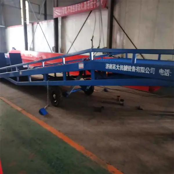 辽宁液压式登车桥卸货平台 移动式登车桥 集装箱装卸平台
