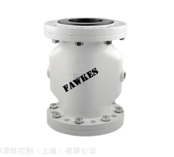 福克斯FAWKES进口气动夹管阀 法兰气动气囊阀 圆筒式气动管夹阀供应