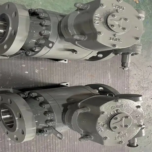 Q347F-A105内件A105+ENP1500LB12寸 304铸钢锻钢法兰涡轮硬密封固定球阀天然