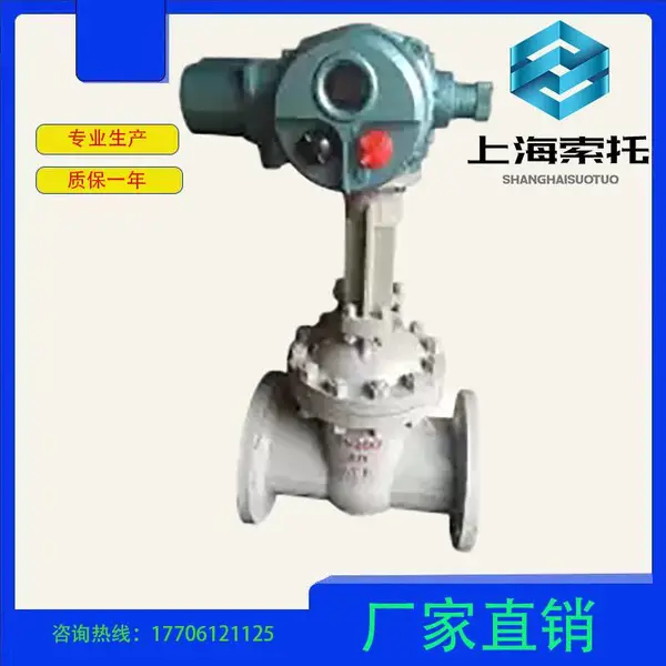 铸钢法兰电动闸阀Z941H-16C开关型智能型带遥控电动阀门DN100