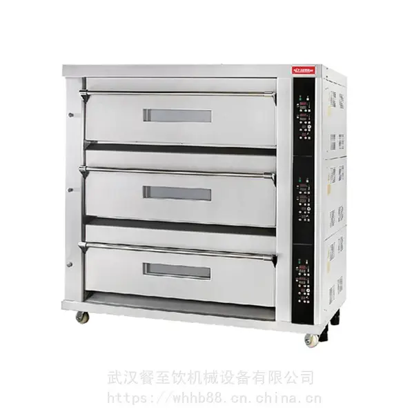 无锡中部电机N-603S型电烤箱 三层九盘电烤炉 商用烤箱食品烘焙设备