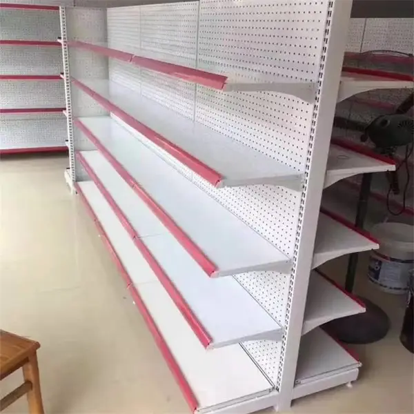900mm双面便利店架子 金龙恒晟超市货架 商超展示架
