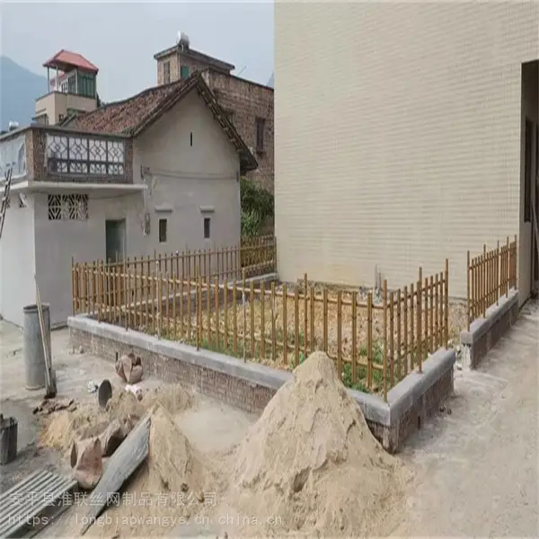 新农村竹节小栅栏 仿竹不锈钢护栏 景观围栏