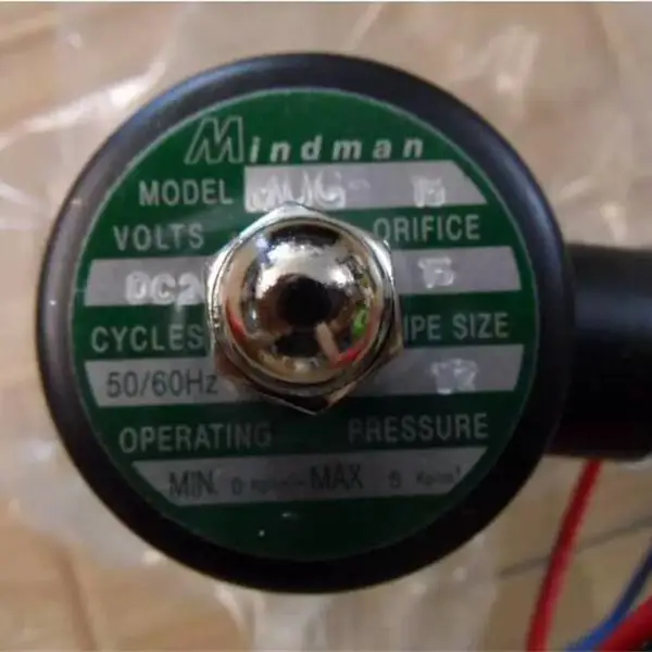 全新原装正品Taiwan MINDMAN 金器 MUG-15 DC24V 电磁阀