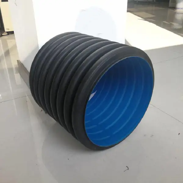 ���ճ���HDPE˫�ڲ��ƹ� ֱ��300PE��ˮ�ܲ�