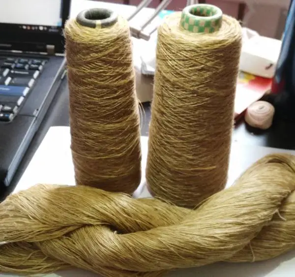 柞大条丝 800/600D 英文：Tussah Fancy Yarn