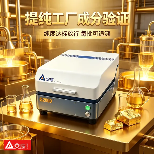 ATOMIC安原G2000台式贵金属分析仪无损智能一键操作二手黄金回收