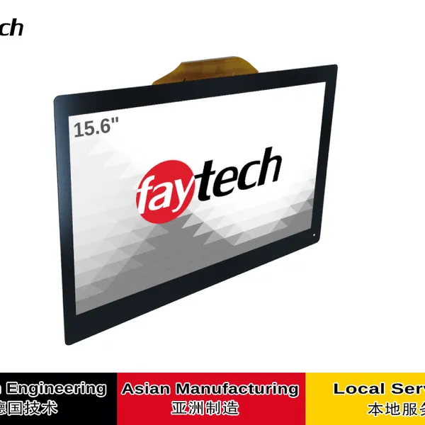 Faytech 飞帆泰 全贴合15.6 寸电容触控模组,触摸套件