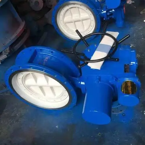 D943H-16C 弹性密封圈和三偏心多层次金属硬密封结构电动蝶阀 图片