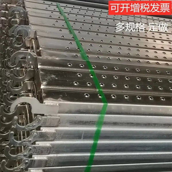 建筑用脚手架钢踏板 镀锌钢跳板 移动脚手架钢踏板 2米 3米 4米