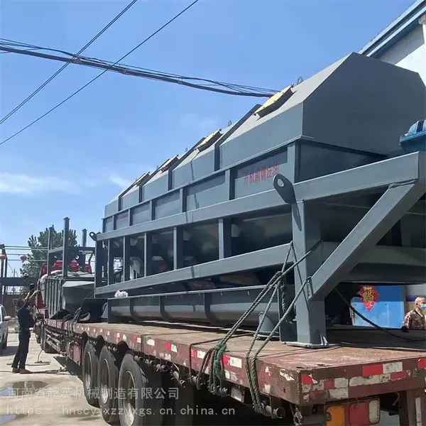 矿石子筛选设备石粉料圆形筛分矿山圆筒洗石机