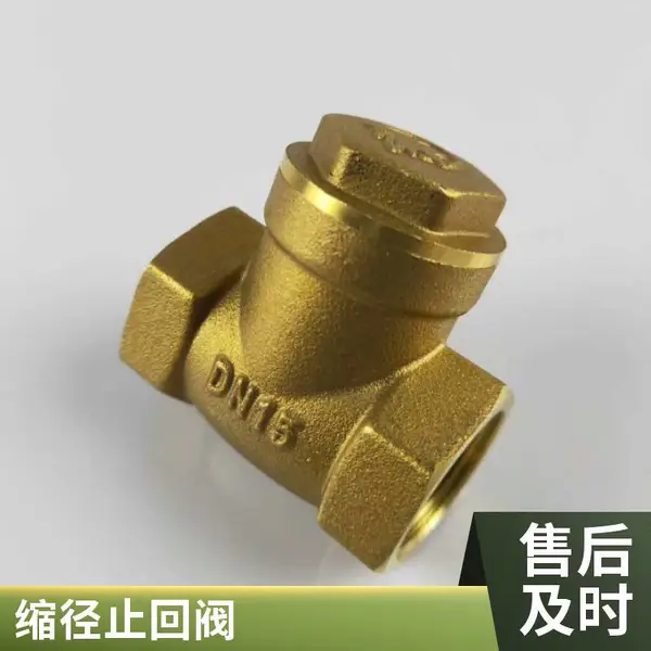 DN20铜止回阀 全铜止回阀 热水器配件 耐高温 代发