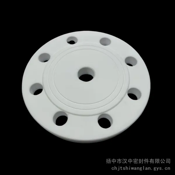 聚四氟乙烯法兰盖 化工管道盲板盖 耐酸碱防泄漏 支持来图定制