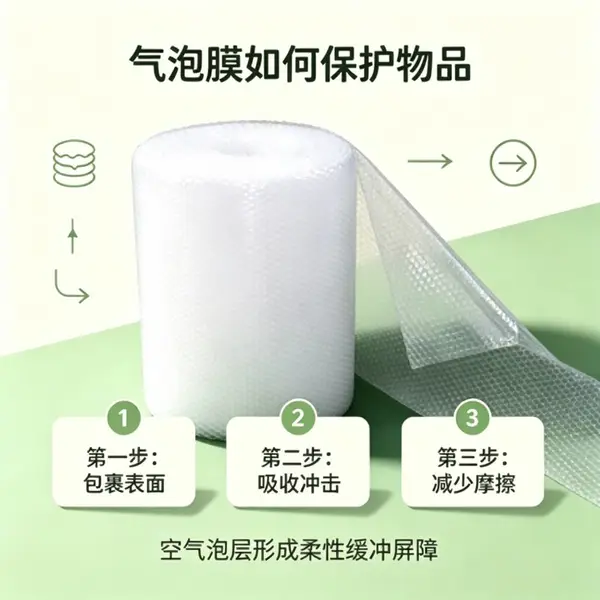 防震单面EPE气泡膜防撞摔快递包装泡沫卷气泡袋气泡垫泡沫打包膜