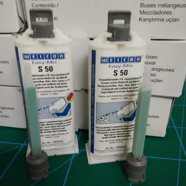 德运兴WEICON S50 胶水 自流平 可加工时间极短 粘接金属塑料
