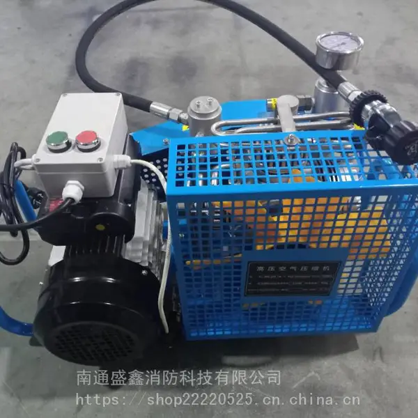 JZAX100/E 潜水充气泵 100L呼吸瓶压缩机 空气填充泵 100L电机驱动空气充气泵