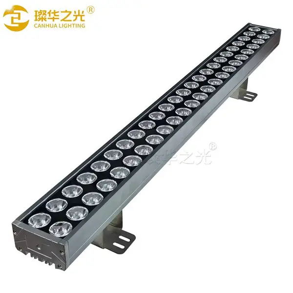 户外高层楼体建筑窄角度聚光洗墙灯LED线性投光灯可定制长度